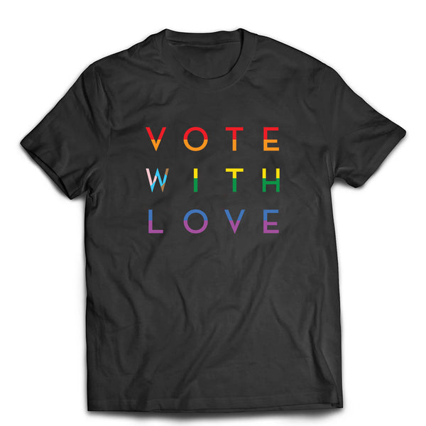 Vote With Love "Wins" Unisex Crewneck